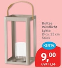 Windlicht Lykt von Boltze für 9,00 € bei budni im Angebot Windlicht Lykt von Boltze im aktuellen budni Prospekt