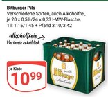 Pils Angebote von Bitburger bei GLOBUS Völklingen für 10,99 €