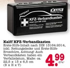 KFZ-Verbandkasten im Angebot bei E center in Baden-Baden KFZ-Verbandkasten Angebote von Kalff bei E center Baden-Baden für 4,99 €