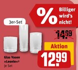 Glas Vasen »Leonie« im Angebot bei REWE in Neustadt Glas Vasen »Leonie« Angebote bei REWE Neustadt für 12,99 €