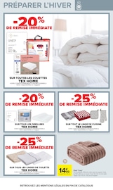 Couette en promo dans le catalogue Carrefour à la page 63