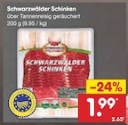 Rohschinken im Netto Marken-Discount Prospekt Schwarzwälder Schinken im aktuellen Netto Marken-Discount Prospekt für 1,99 €
