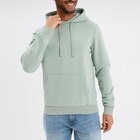 Sweat molleton à capuche hoodie vert pastel homme - LH à 15,99 € dans le catalogue La Halle