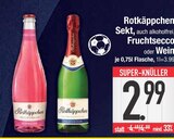 Sekt im Angebot bei EDEKA in Augsburg Sekt Angebote von Rotkäppchen bei EDEKA Augsburg für 2,99 €