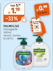 Flüssigseife im Angebot bei Müller in Maintal Flüssigseife Angebote von PALMOLIVE bei Müller Maintal für 0,99 €