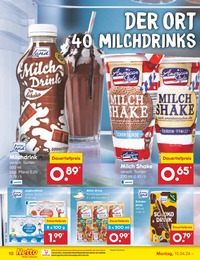 Milch Angebot im aktuellen Netto Marken-Discount Prospekt auf Seite 10