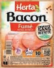 Bacon Fumé Conservation Sans Nitrite - HERTA dans le catalogue U Express