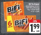 EDEKA Weihenzell - Bifi The Original Angebot im Prospekt Bifi The Original bei EDEKA im Weihenzell Prospekt für 1,99 €