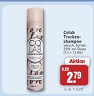 Trockenshampoo im Angebot bei combi in Detmold Trockenshampoo Angebote von Colab bei combi Detmold für 2,79 €