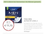 MEN ACTIVE FIT LEVEL 2 im LINDA Premiumapotheke Prospekt MEN ACTIVE FIT LEVEL 2 von TENA im aktuellen LINDA Premiumapotheke Prospekt für 11,15 €