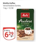 Kaffee Auslese Klassisch im Angebot bei GLOBUS in Salzgitter Kaffee Auslese Klassisch Angebote von Melitta bei GLOBUS Salzgitter für 6,29 €