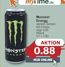 Energy von Monster für 0,88 € bei famila Nordwest im Angebot Energy von Monster im aktuellen famila Nordwest Prospekt