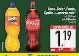 Coca-Cola, Fanta, Sprite oder mezzo mix von  im aktuellen EDEKA Prospekt für 1,19 €