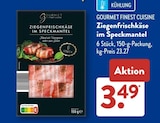 Ziegenfrischkäse im Speckmantel im Angebot bei ALDI SÜD in Koblenz Ziegenfrischkäse im Speckmantel Angebote von GOURMET FINEST CUISINE bei ALDI SÜD Koblenz für 3,49 €