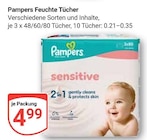 Feuchte Tücher im Angebot bei GLOBUS in Gera Feuchte Tücher Angebote von Pampers bei GLOBUS Gera für 4,99 €