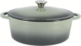 Cocotte ovale en fonte - MENASTYL - Intermarché Hyper Cocotte ovale en fonte - MENASTYL à 29,99 € dans le catalogue Intermarché Hyper