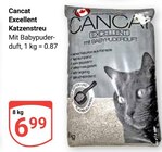 Excellent Katzenstreu im Angebot bei GLOBUS in Pirmasens Excellent Katzenstreu Angebote von Cancat bei GLOBUS Pirmasens für 6,99 €