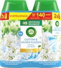 Fresh Matic Duo Nachfüller von Air Wick für 6,49 € bei Rossmann im Angebot Fresh Matic Duo Nachfüller von Air Wick im aktuellen Rossmann Prospekt