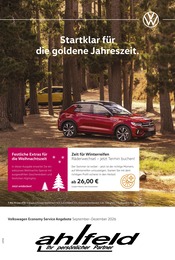 Volkswagen Prospekt für Schenefeld mit 1 Seite Volkswagen Prospekt für Schenefeld: "Herbst im Kopf. Sicherheit im Auto.", 1 Seite, 01.09.2026 - 31.12.2026