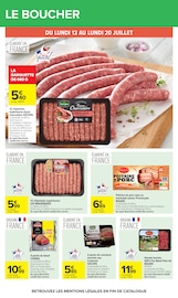 Promos Saucisse dans le catalogue "Carrefour" de Carrefour Saucisse en promo dans le catalogue Carrefour à la page 25
