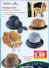 Chapeau d'été femme ou homme - ELLENOR / RONLEY en promo chez Norma Strasbourg à 5,99 €