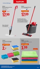Promos Balai Spray Microfibre dans le catalogue "Ça vaut le coup." de Lidl à la page 11 Promos Balai Spray Microfibre dans le catalogue "Ça vaut le coup." de Lidl à la page 11
