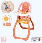 Chaise haute baby nurse - SMOBY en promo chez Super U Chaise haute baby nurse - SMOBY dans le catalogue Super U