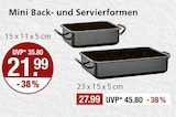 Mini Back- und Servierform im aktuellen V-Markt Prospekt für 21,99 €