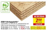 Aktuelles OSB/1-Verlegeplatte Angebot bei toom Baumarkt in Düsseldorf ab 12,62 €