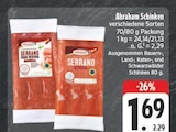 Schinken Serrano Gran Reserva bei E center im Prospekt "" für 1,69 €