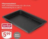 Pflaumenbackblech im Angebot bei GLOBUS in Neunkirchen Pflaumenbackblech Angebote von Zenker bei GLOBUS Neunkirchen für 5,99 €