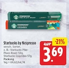 Starbucks by Nespresso von Starbucks für 3,69 € bei EDEKA im Angebot Starbucks by Nespresso von Starbucks im aktuellen EDEKA Prospekt