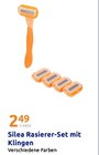Aktuelles Silea Rasierer-Set mit Klingen Angebot bei Action in Solingen (Klingenstadt) ab 2,49 €