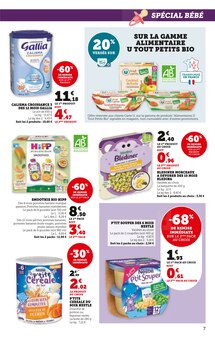Promotion Céréales dans le prospectus Super U, valable du 24/06/2025 au 06/07/2025 Promo Céréales dans le catalogue Super U du moment à la page 7