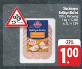 Geflügel Buffet im Angebot bei EDEKA in Würzburg Geflügel Buffet Angebote von Stockmeyer bei EDEKA Würzburg für 1,00 €