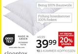 Sleeptex 3-Kammer-Kopfkissen „Ilu“ von  im aktuellen XXXLutz Möbelhäuser Prospekt für 39,99 €