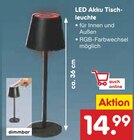 LED Akku Tischleuchte Angebote bei Netto Marken-Discount Aurich für 14,99 €