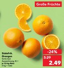 Kaufland Vöhringen - Südafrik. Orangen Angebot im Prospekt Südafrik. Orangen bei Kaufland im Vöhringen Prospekt für 2,49 €