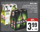 Aktuelle Becks Angebote bei E center in Erlangen Aktuelles Bier Angebot bei E center in Erlangen ab 3,99 €