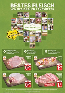 Schweinefleisch im aktuellen E center Prospekt (Fürth) Schweinefleisch im E center Prospekt "Wir lieben Lebensmittel!" mit 38 Seiten (Fürth)