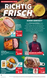 Aktueller Kaufland Prospekt mit Rindfleisch, "Aktuelle Angebote", Seite 22