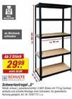 Schwerlastregal „S“ Angebote von Schulte Regalwelt bei toom Baumarkt Fürth für 29,99 €