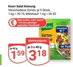 Aktuelles Salat Krönung Angebot bei GLOBUS in Duisburg ab 1,59 €