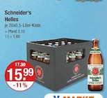 Helles im V-Markt Prospekt Helles von Schneider's im aktuellen V-Markt Prospekt für 15,99 €
