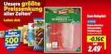 Schwarzwälder Schinken g.g.A. von Dulano für 2,49 € bei Lidl im Angebot Schwarzwälder Schinken g.g.A. von Dulano im aktuellen Lidl Prospekt