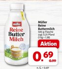 nah&frisch Bückeburg - Reine Buttermilch Angebot im Prospekt Reine Buttermilch bei nah&frisch im Bückeburg Prospekt für 0,69 €