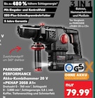 Akku-Kombihammer 20 V »PKHAP 2058 A1« von PARKSIDE PERFORMANCE im aktuellen Kaufland Prospekt für 79,99 €