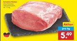 Schweine-Rücken im Angebot bei Netto Marken-Discount in Heidelberg Schweine-Rücken Angebote bei Netto Marken-Discount Heidelberg für 5,49 €