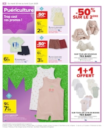 Prix et réduction Pyjama Bébé dans le prospectus Carrefour en cours Offre Pyjama Bébé dans le catalogue Carrefour du moment à la page 76