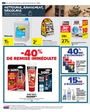 Prospectus Carrefour Market "NETTOYAGE, RANGEMENT, BRICOLAGE !" en cours à Creil, Page 4 Catalogue Carrefour Market en cours à Creil, "NETTOYAGE, RANGEMENT, BRICOLAGE !", Page 4
